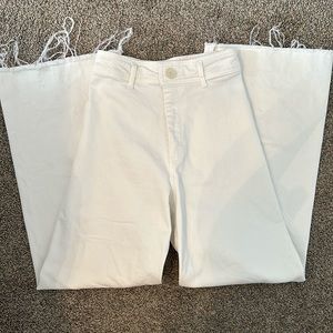 White Zara jeans!! Size 2!!